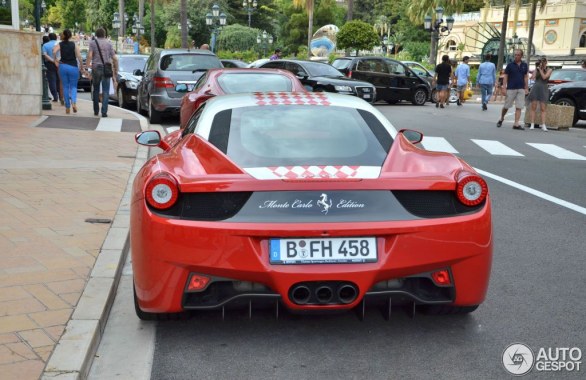 La Ferrari 458 Italia? Anche in versione Montecarlo Edition