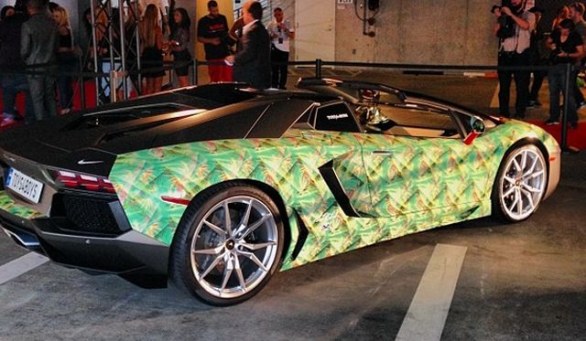 La Lamborghini Aventador di LeBron James