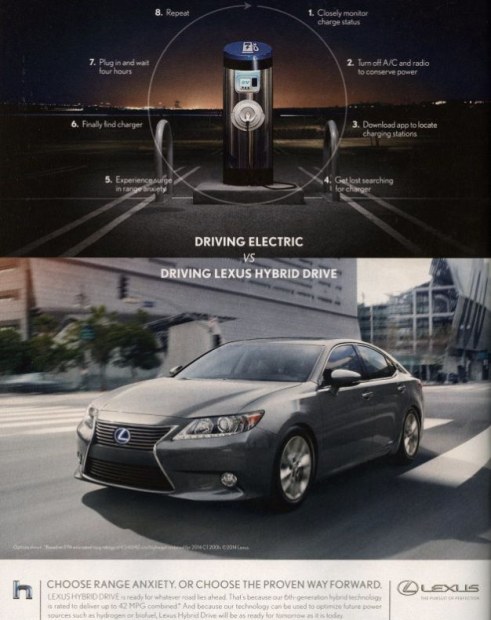 La pubblicità Lexus che ha suscitato tante critiche