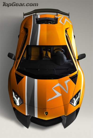 Lamborghini Aventador SV: le ricostruzioni di Top Gear UK