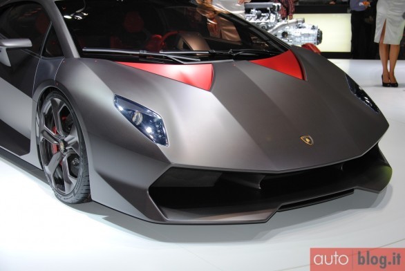 Lamborghini Sesto Elemento Concept - Salone di Parigi 2010 Live