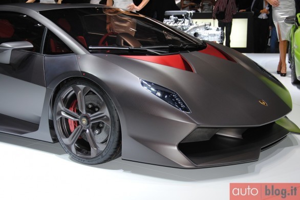 Lamborghini Sesto Elemento Concept - Salone di Parigi 2010 Live