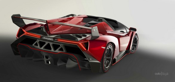 Lamborghini Veneno Roadster: immagini ufficiali