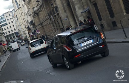 Lancia Delta a Parigi