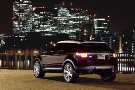 Land Rover LRX Concept - nera