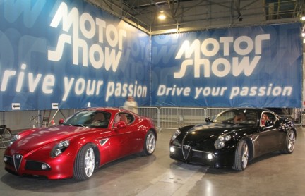 Le Alfa 8C al Motor Show per i vincitori del concorso