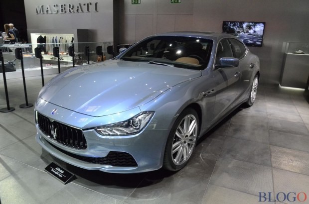 Le immagini live della Maserati Ghibli Ermenegildo Zegna