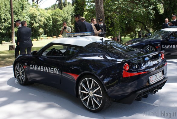 Lotus Evora S Carabinieri