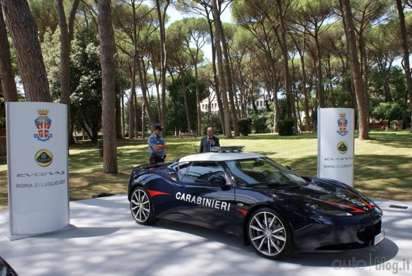 Lotus Evora S Carabinieri