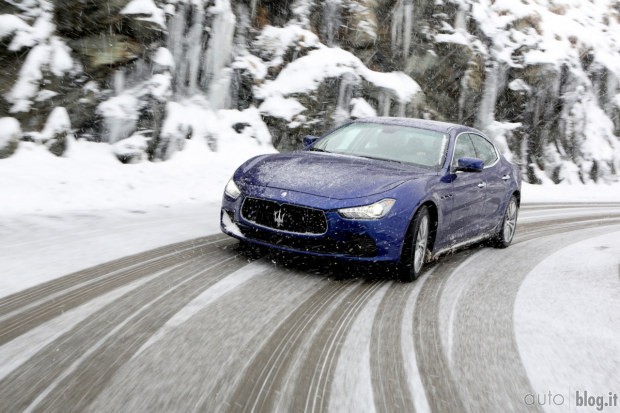 Maserati Ghibli S Q4: prova su strada e su neve