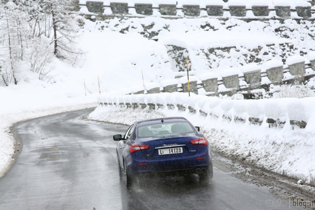 Maserati Ghibli S Q4: prova su strada e su neve