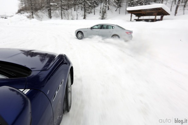 Maserati Ghibli S Q4: prova su strada e su neve
