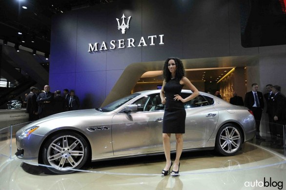 Maserati Quattroporte Ermenegildo Zegna al Salone di Francoforte 2013