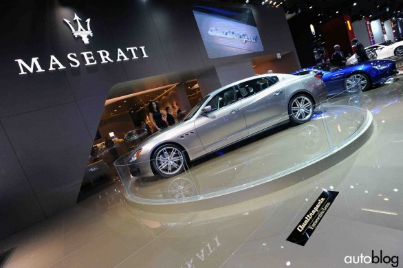 Maserati Quattroporte Ermenegildo Zegna al Salone di Francoforte 2013