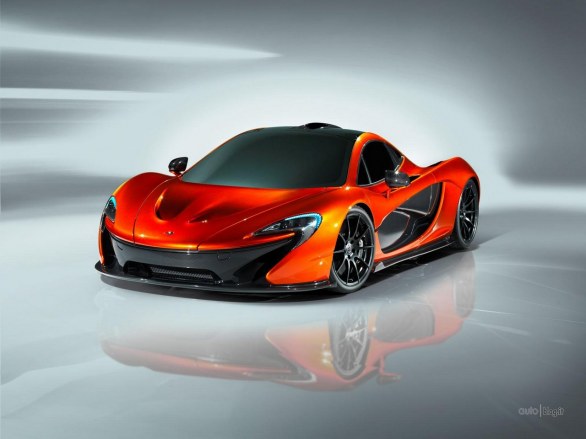 McLaren P1 Concept al Salone di Parigi 2012