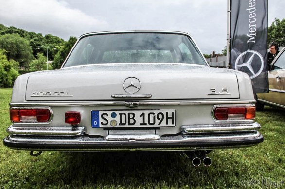 Mercedes 280 SEL e le altre Mercedes alla Millemiglia 2013