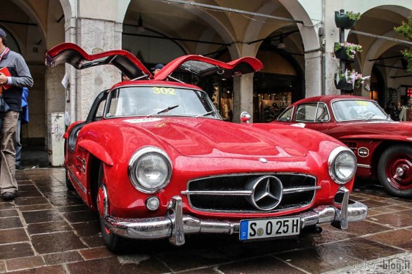 Mercedes 280 SEL e le altre Mercedes alla Millemiglia 2013