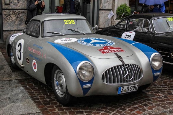 Mercedes 280 SEL e le altre Mercedes alla Millemiglia 2013