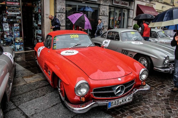 Mercedes 280 SEL e le altre Mercedes alla Millemiglia 2013