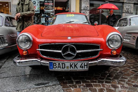 Mercedes 280 SEL e le altre Mercedes alla Millemiglia 2013