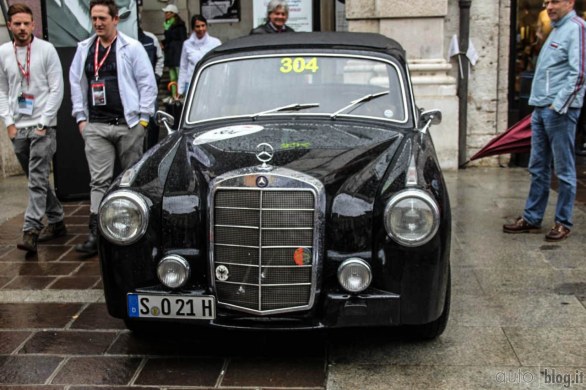 Mercedes 280 SEL e le altre Mercedes alla Millemiglia 2013