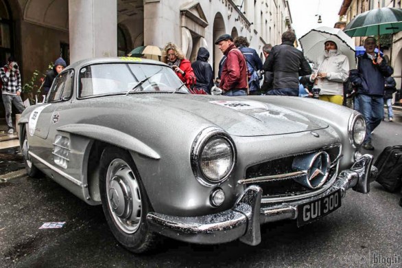 Mercedes 280 SEL e le altre Mercedes alla Millemiglia 2013