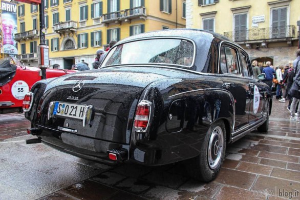 Mercedes 280 SEL e le altre Mercedes alla Millemiglia 2013