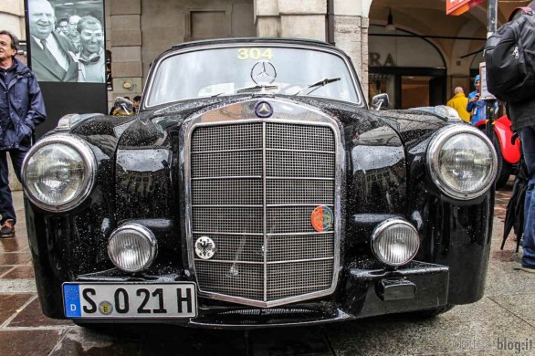 Mercedes 280 SEL e le altre Mercedes alla Millemiglia 2013