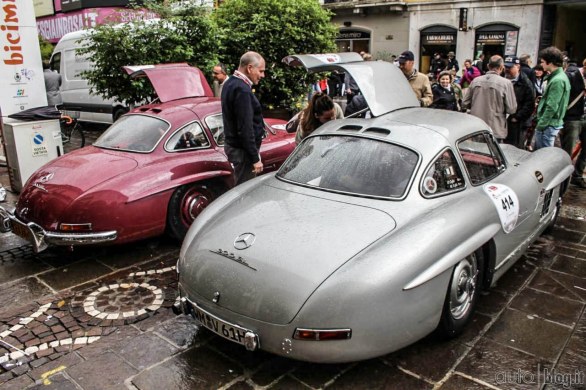 Mercedes 280 SEL e le altre Mercedes alla Millemiglia 2013