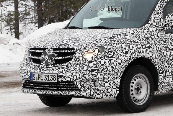 Foto spia della Mercedes Citan