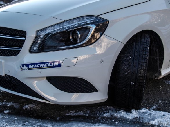 Mercedes Classe A 200CDI: la nostra prova su strada con pneumatici Michelin Pilot Alpin 4
