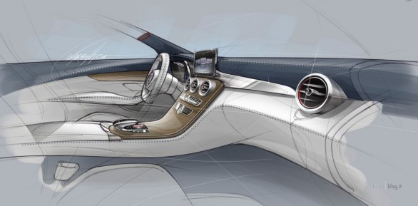 Mercedes Classe C 2014: interni e tecnologia
