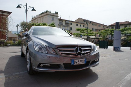 Mercedes Classe E Coupè: le foto della prova su strada