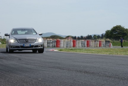 Mercedes Classe E Coupè: le foto della prova su strada