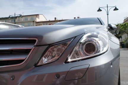 Mercedes Classe E Coupè: le foto della prova su strada