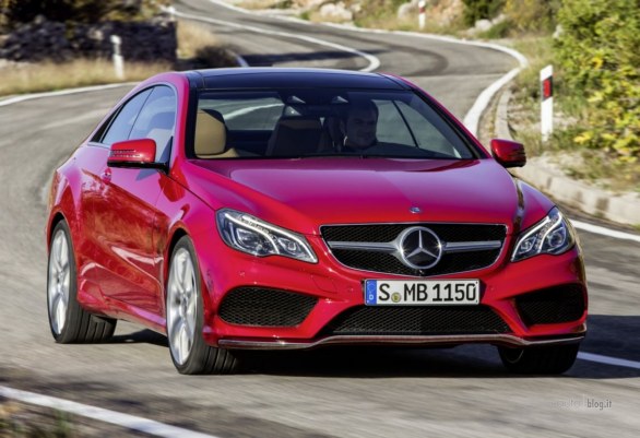 Mercedes Classe E coupé: nuove immagini ufficiali