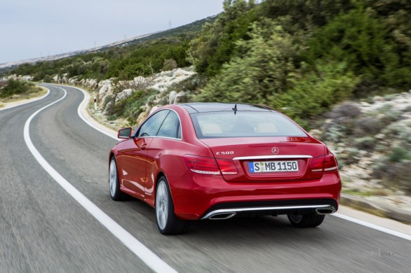 Mercedes Classe E coupé: nuove immagini ufficiali