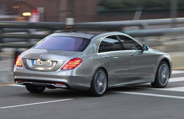 Mercedes Classe S nuove foto spia