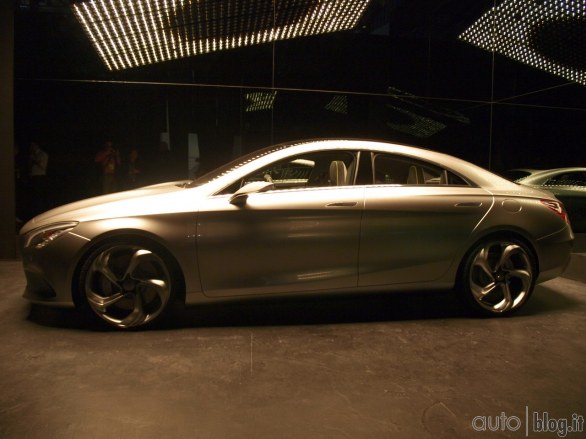 Foto in anteprima dal vivo della Mercedes Concept Style Coupé