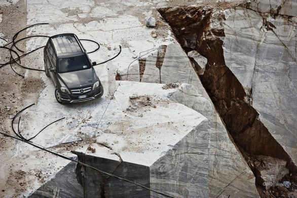 Mercedes GLK MY 2012: il test al 4x4FEST ed alle cave di marmo di Carrara