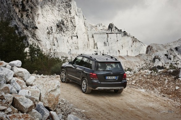 Mercedes GLK MY 2012: il test al 4x4FEST ed alle cave di marmo di Carrara