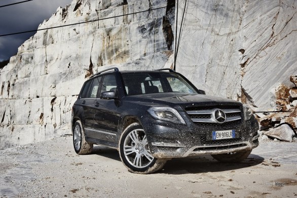 Mercedes GLK MY 2012: il test al 4x4FEST ed alle cave di marmo di Carrara