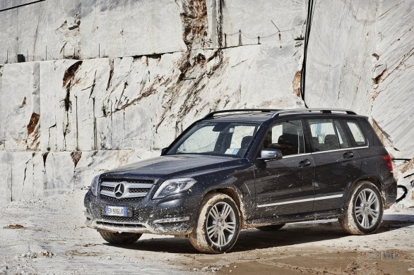 Mercedes GLK MY 2012: il test al 4x4FEST ed alle cave di marmo di Carrara