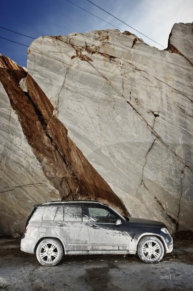 Mercedes GLK MY 2012: il test al 4x4FEST ed alle cave di marmo di Carrara