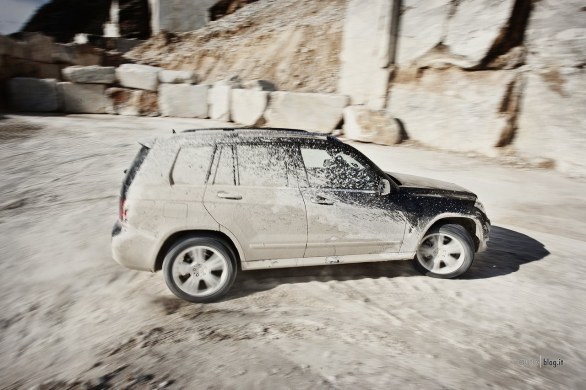 Mercedes GLK MY 2012: il test al 4x4FEST ed alle cave di marmo di Carrara