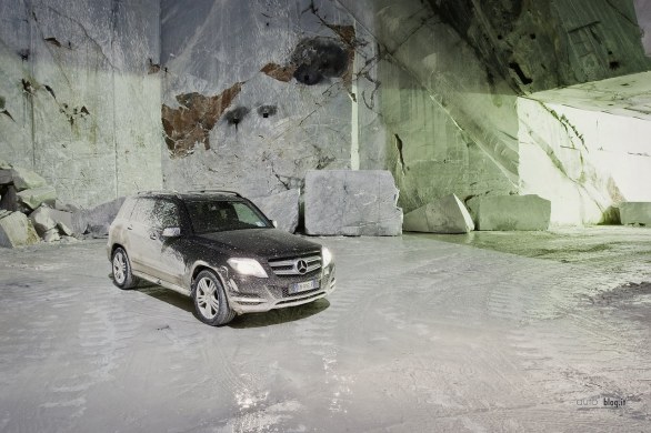 Mercedes GLK MY 2012: il test al 4x4FEST ed alle cave di marmo di Carrara