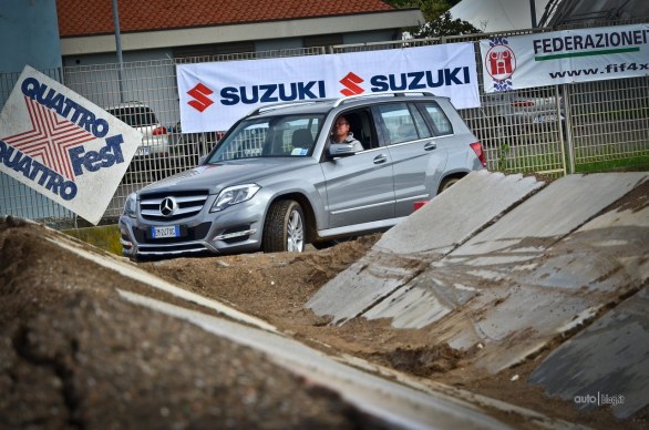 Mercedes GLK MY 2012: il test al 4x4FEST ed alle cave di marmo di Carrara