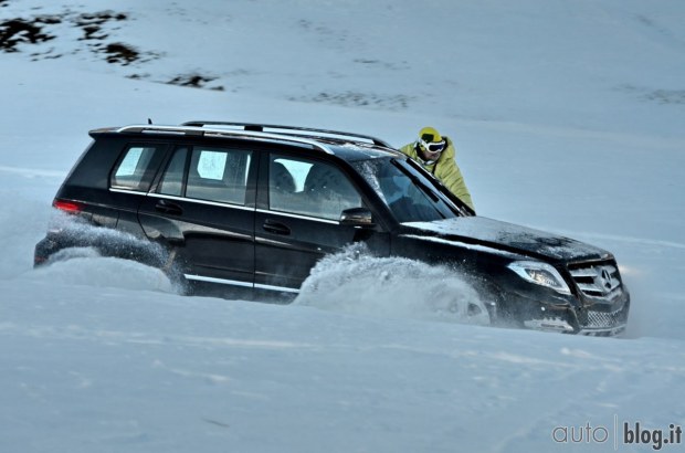 Mercedes GLK: Special Test su neve e ghiaccio
