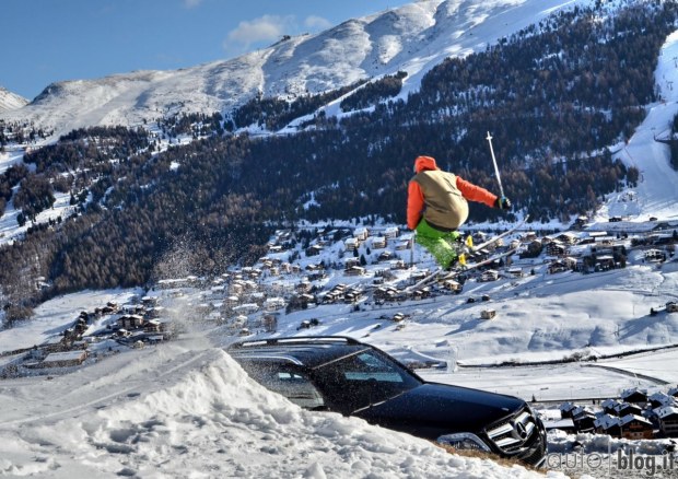 Mercedes GLK: Special Test su neve e ghiaccio