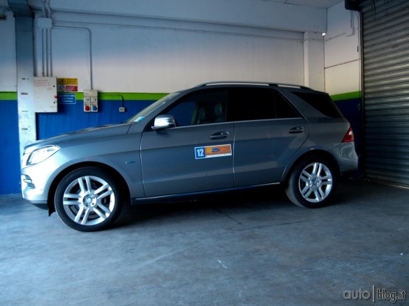 La Mercedes ML 250 CDI del team di Autoblog alla 25 Ore di Magione